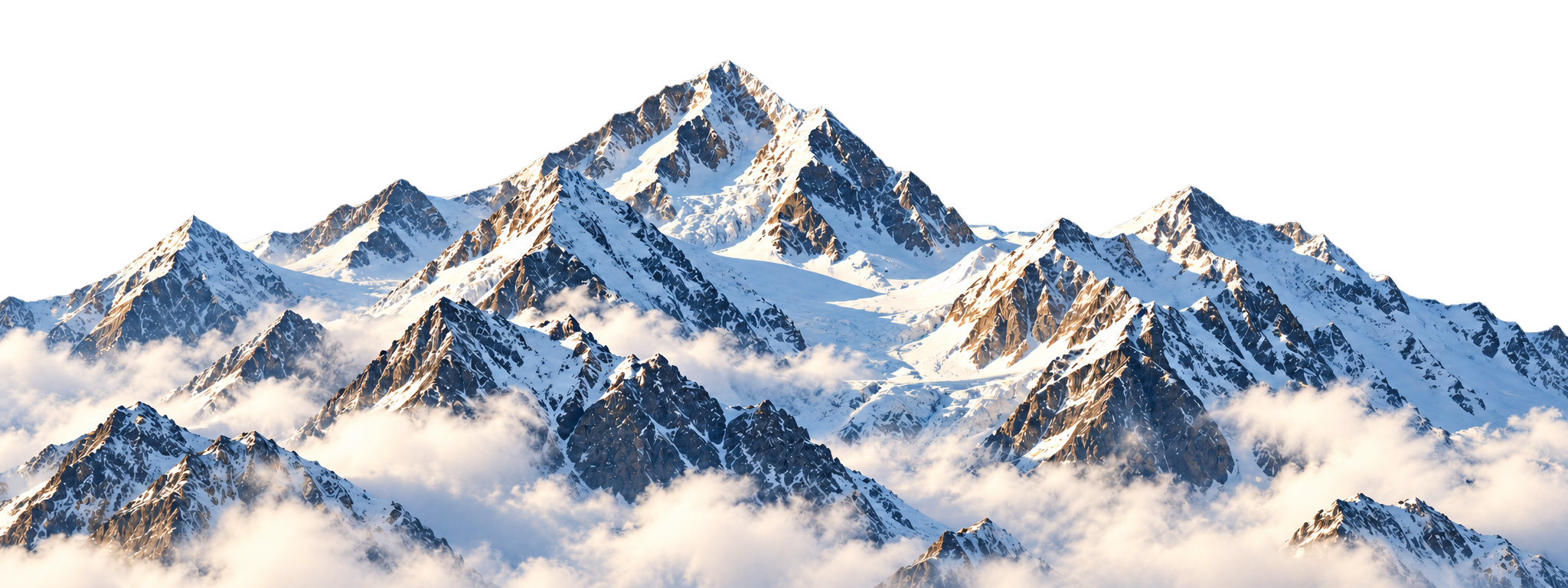 Majestic snowy peaks of Kinnaur Himalayas